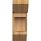 Ekena Millwork Westlake Slat Rough Sawn Bracket w/ Offset Brace, Western Red Cedar, 8"W x 18"D x 22"H BKT0806X18X22WTL06RWR - alternate 3